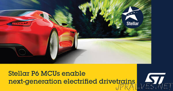 STMicroelectronics introduces Stellar P6 automotive MCU for EV platform system integration