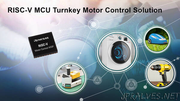 Renesas Extends Leading RISC-V Embedded Processing Portfolio with New Motor Control ASSP Solution