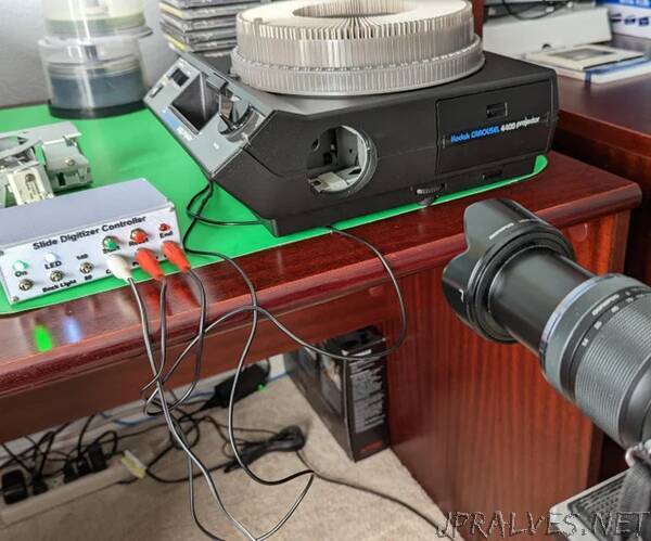 Automated 35mm Slide Digitizer