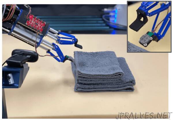 Robots That Can Feel Cloth Layers May One Day Help With Laundry
