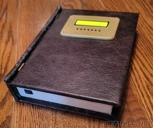 Arduino Riddle Word Book Lock Box