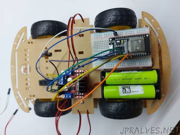 WIFI Control Car Arduino Concept | Internet of Things