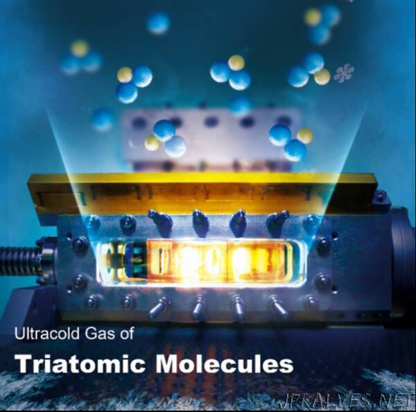 Researchers Create Ultracold Triatomic Gas of High Phase-space Density