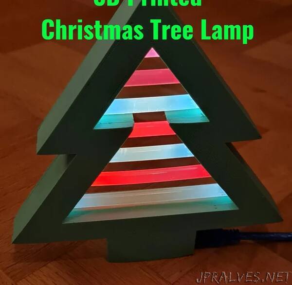 3D Printed Chistmas Tree Lamp