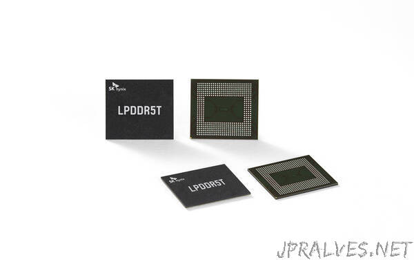 SK hynix Develops World’s Fastest Mobile DRAM LPDDR5T