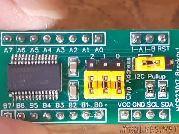 Redesigned MCP23017 Breakout