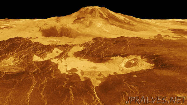 NASA’s Magellan Data Reveals Volcanic Activity on Venus