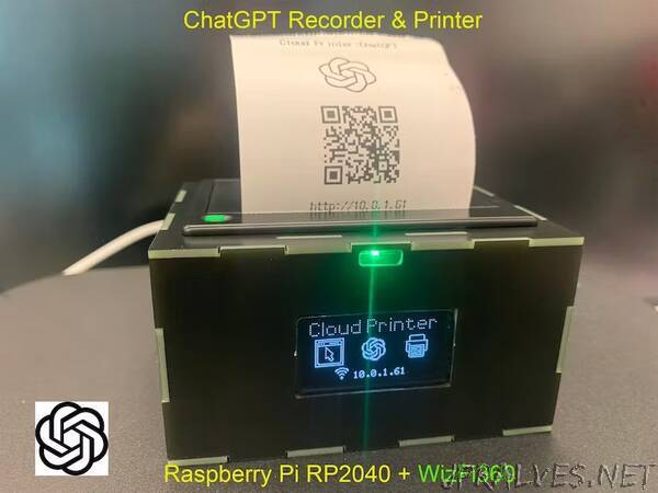 ChatGPT Recorder & printer (Cloud Printer)