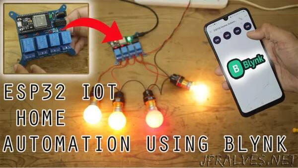 ESP32 IOT based Home Automation Project