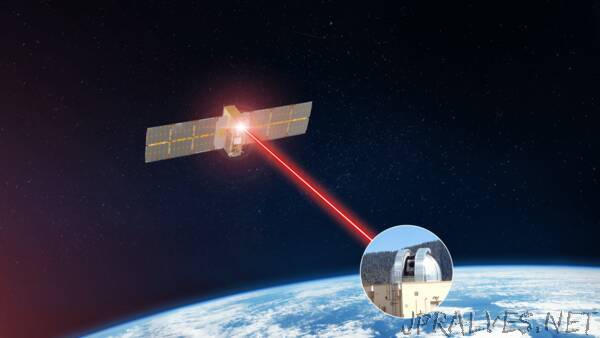 NASA, Partners Achieve Fastest Space-to-Ground Laser Comms Link