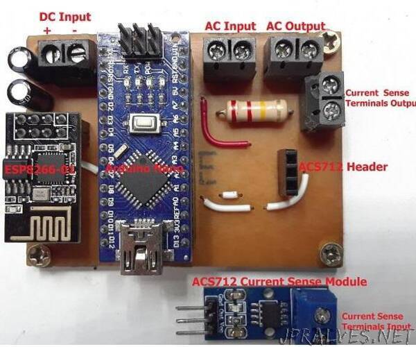 Arduino Wi-Fi AC Energy Meter