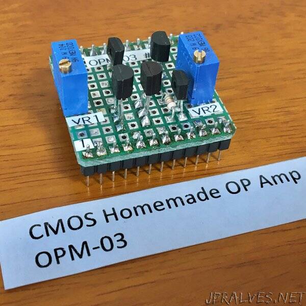 CMOS Homemade Operational Amplifier