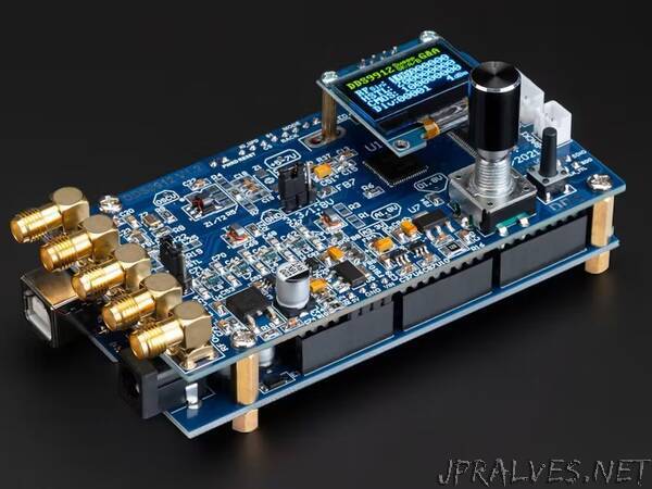 RF Signal Generator AD9912 DDS 500MHz Arduino Shield