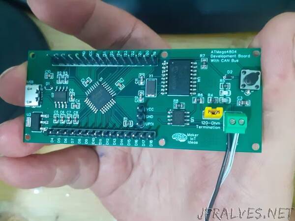 CAN Bus on the ATMEGA4808 DEV PCB