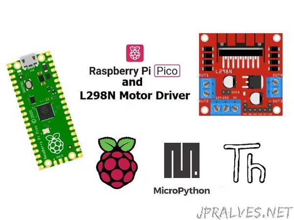 Raspberry Pi Pico and L298N Motor Driver