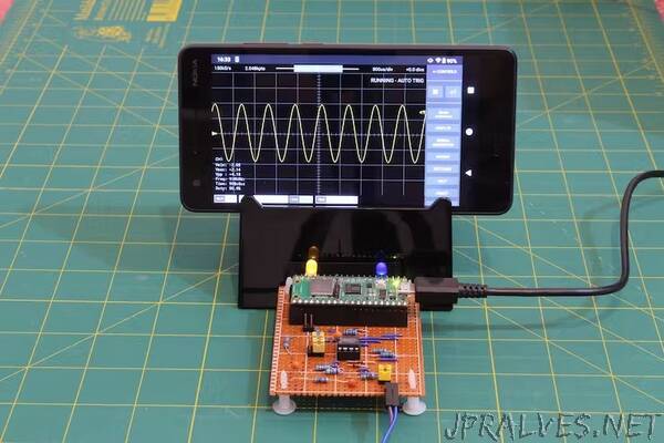 Stripboard Oscilloscope