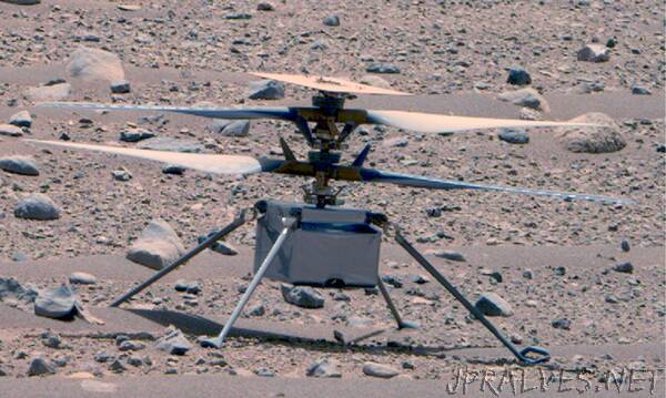 NASA’s Ingenuity Mars Helicopter Phones Home