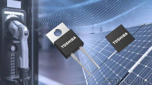 Toshiba Releases 3rd Generation 650V SiC Schottky Barrier Diodes that Contribute to More Efficient Industrial Equipment