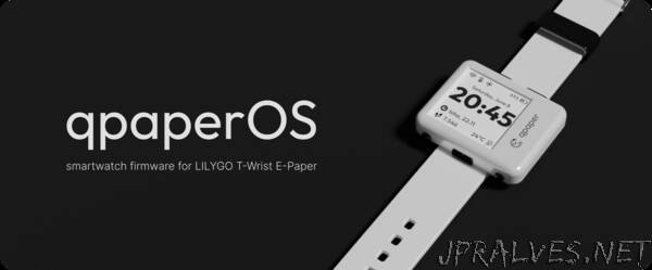 Smartwatch firmware for the LILYGO T-Wrist E-Paper ESP32 development board