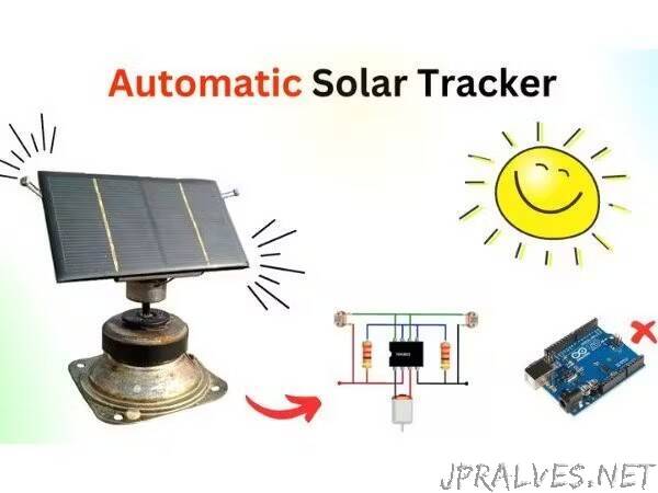 Making a Solar Tracker Using Various Components