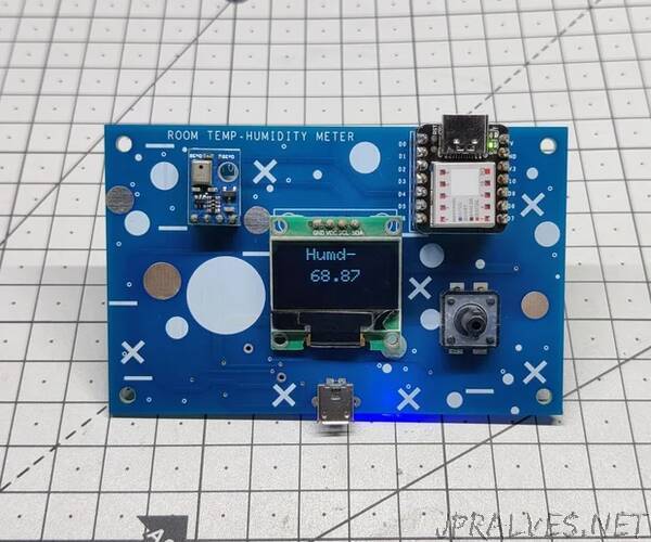 XIAO Room TEMP and HUMIDITY Meter
