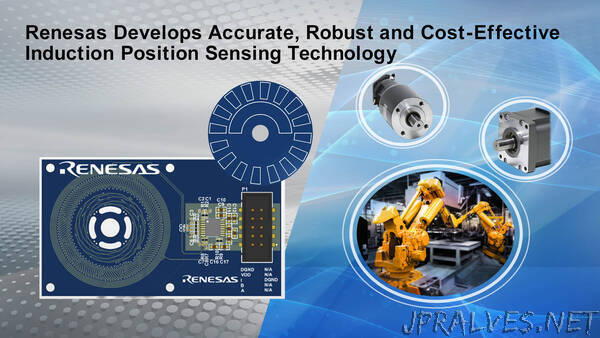 Renesas Develops Cost-Effective, Highly Accurate and Robust Induction Motor Position Sensing Technology