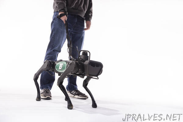 Binghamton computer scientists program robotic seeing-eye dog to guide the visually impaired