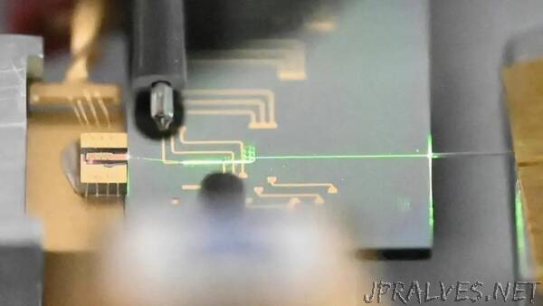 Photonics Team Develops High-Performance Ultrafast Lasers That Fit on a Fingertip