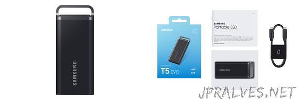 Samsung Unveils New Portable SSD T5 EVO That Offers 8TB Capacity in a Compact Design