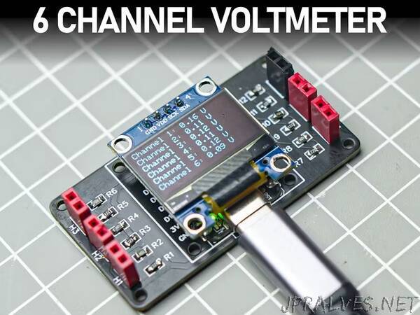 6 Channel Voltmeter