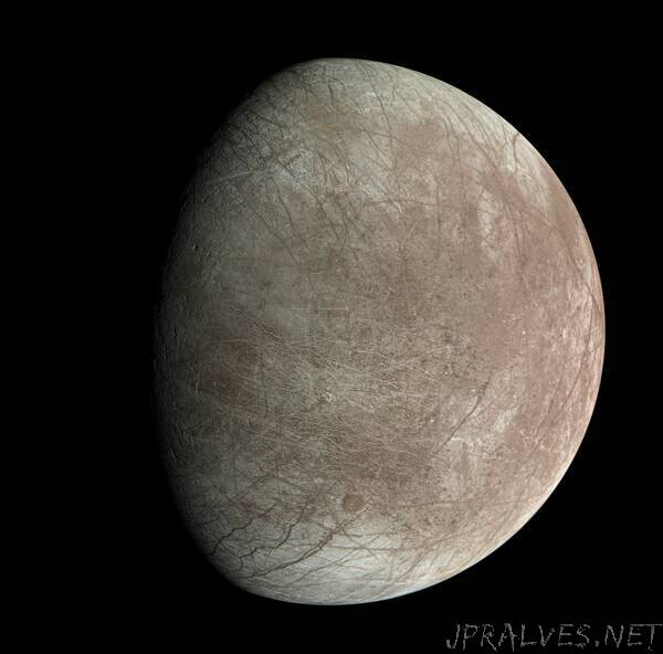 NASA’s Juno Provides High-Definition Views of Europa’s Icy Shell