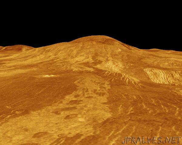 Ongoing Venus Volcanic Activity Discovered With NASA’s Magellan Data