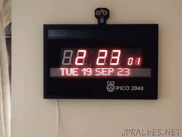 Multi-functional Clock System with Two Pico-2040 Based Units