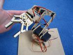 My mini servo grippers and completed robotic arm
