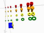 MCAD replacement for nuts_and_bolts.scad