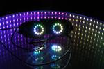 Flashy steampunk goggles