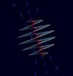 Graphene nano-coils are natural electromagnets
