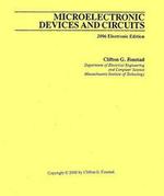 Microelectronic Devices and Circuits - 2006 Electronic Edition