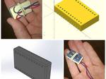 Customizable solderless wire termination with pin headers