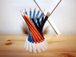 Hyperboloid pen holder