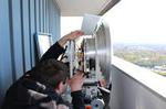 World record in terrestrial radio transmission