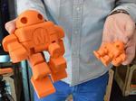 Maker Faire Robot Action Figure (Single file)