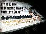 DIY Electronic Piano 555