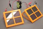 3D Printed 2x2 Solar Cell Panel