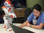 Robot helps nurses schedule tasks on labor floor