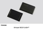 Toshiba Starts World’s First Sample Shipment of 64-Layer 3D Flash Memory