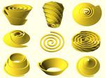 Archimedean spiral generator