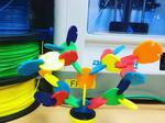Colorfull tree puzzel