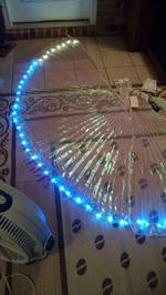LED Isis Wings (with non-functioning capacitive touch sensors)