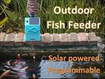 Outdoor Fish Feeder - Solar Powered